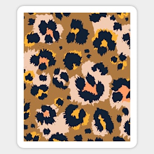 leopard pattern Sticker